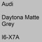 Preview: Audi, Daytona Matte Grey, I6-X7A.